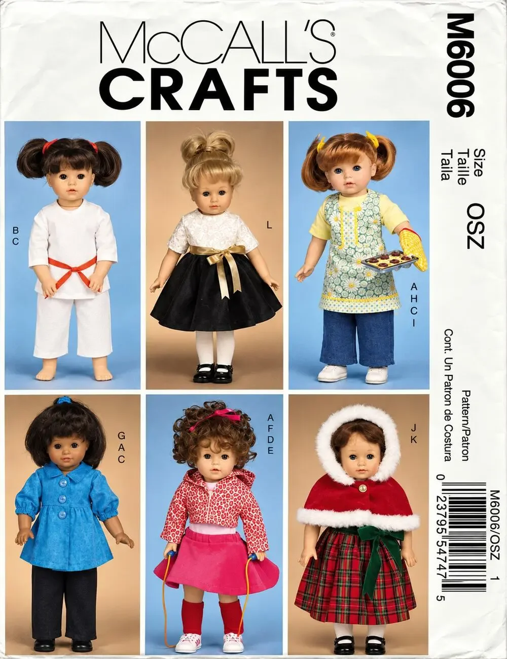 MCCALL PATTERN 6006 18